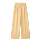 High Waist Straight Casual Pants