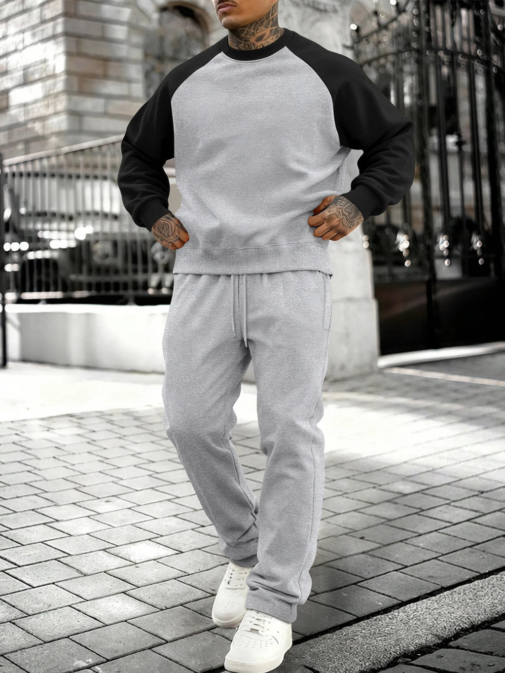 Fleece Relaxed Sportswear Casual Suit