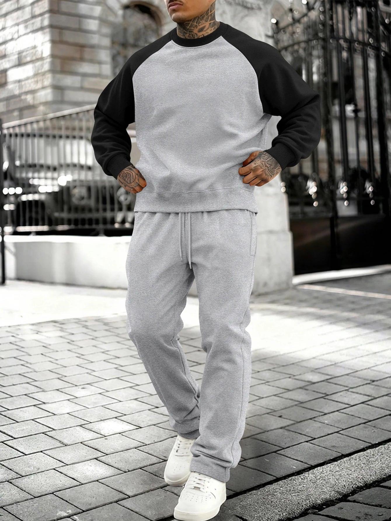 Fleece Relaxed Sportswear Casual Suit