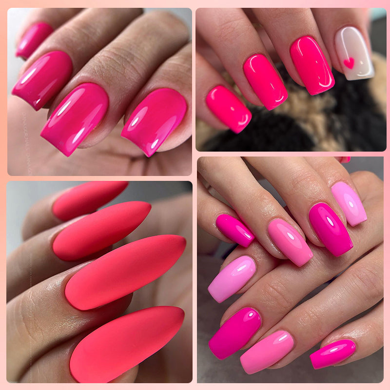 LILYCUTE Matte Fluorescence Color Gel