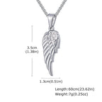 Prjewel Feather Pendant Necklace