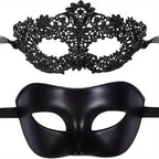Couples Lace Masquerade Masks