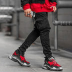 Elastic Cargo Denim Joggaer Jeans