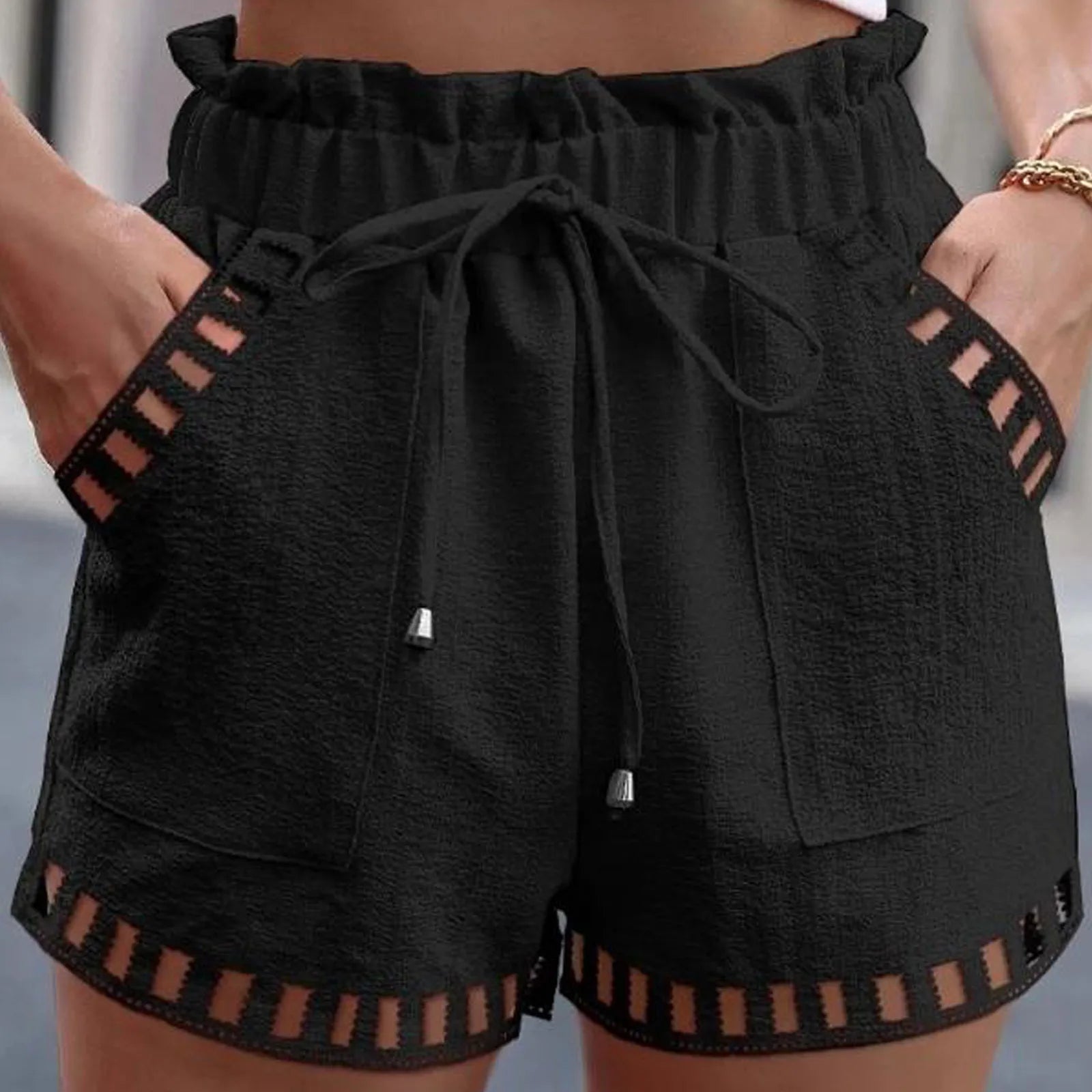 High Waist Beach Shorts