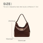 Large PU Hobos Shoulder Bag