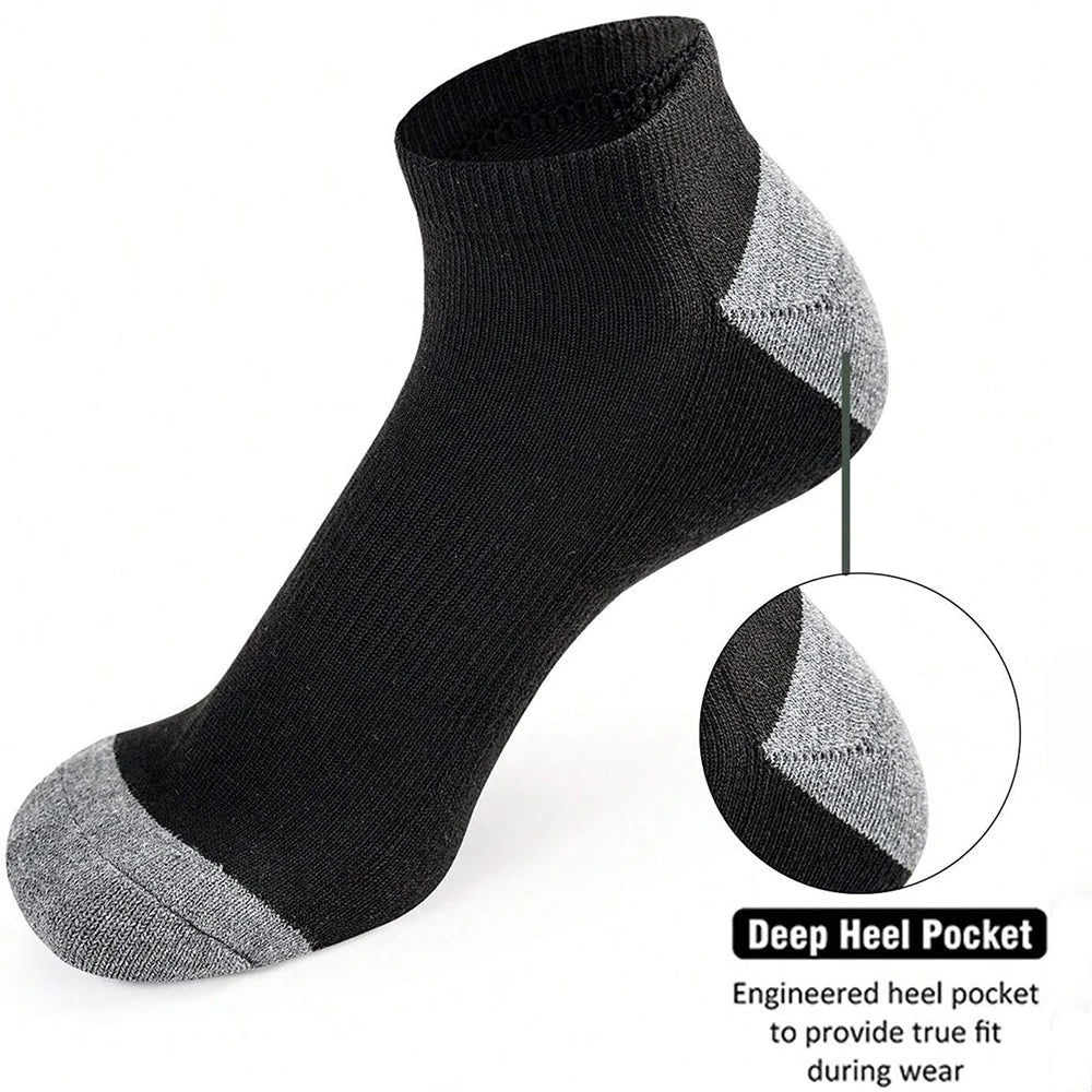 10 Pairs Breathable Low Cut Socks