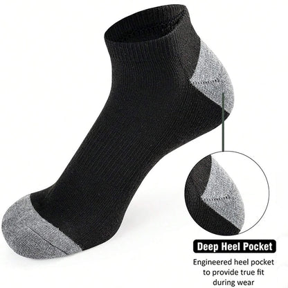 10 Pairs Breathable Low Cut Socks