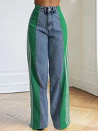 Wide Leg Denim Jeans