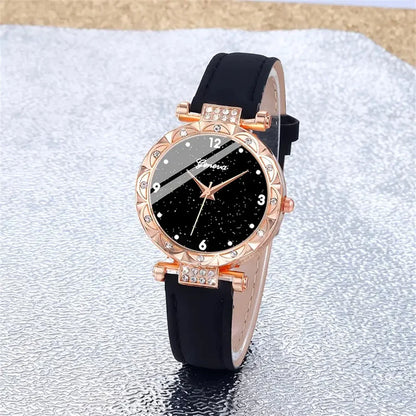Women’s Luxury Rhinestone Watch Set