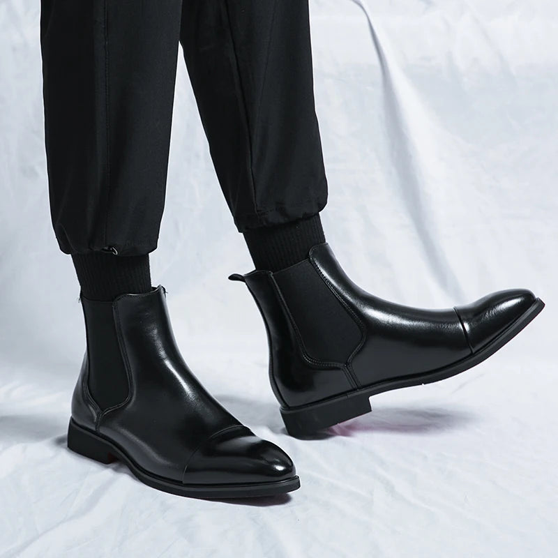 Red Sole Chelsea Boots