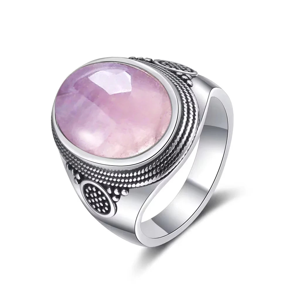 Intgem Labradorite Moonstone Ring