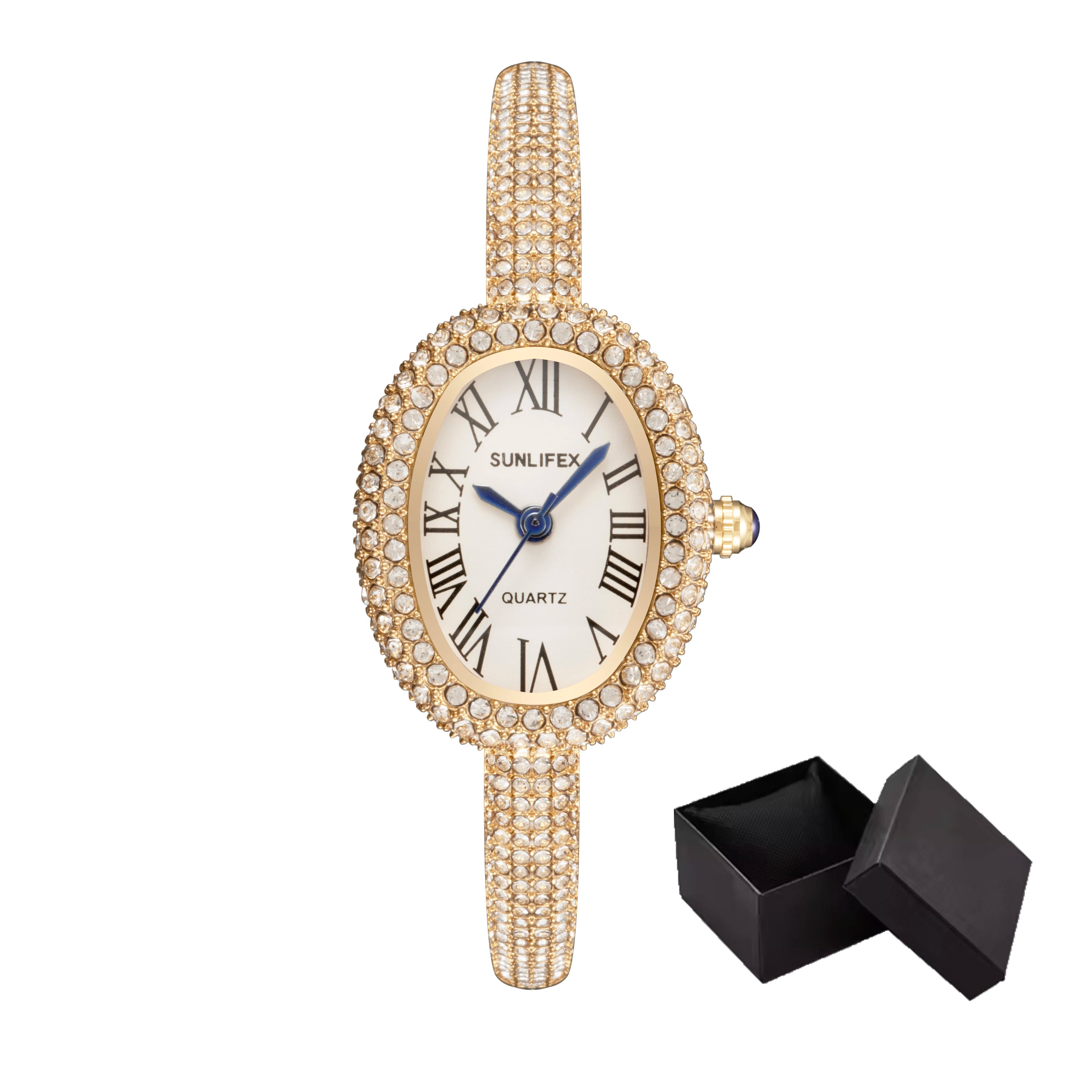 Roman Oval Watch