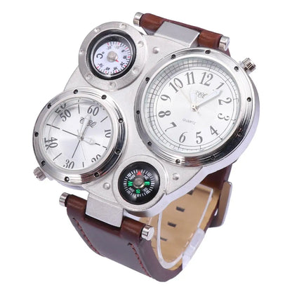 Men’s Dual Time Quartz Watch