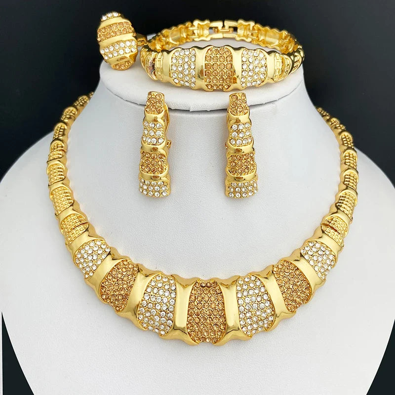 Elegant Necklace Earring Bracelet