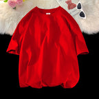 Oversized Cotton Casual Tee