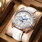 ONOLA Hollow Leather Automatic Watch