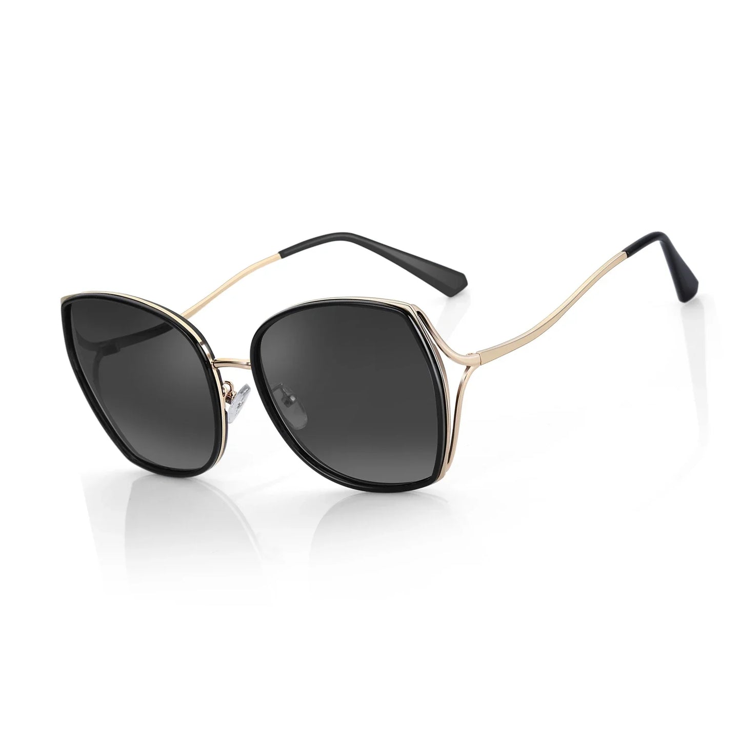 Oversized Polarized Butterfly Sunglasses