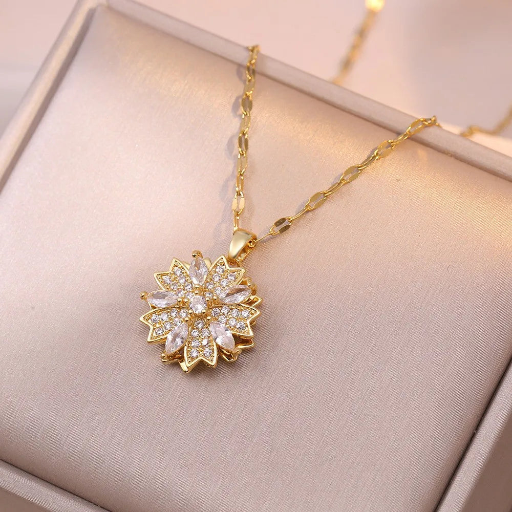 Women’s Round Copper Jewelry Set
