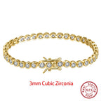 Sterling Silver Tennis Bracelet