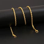 GUOLE Twist Chain Necklace