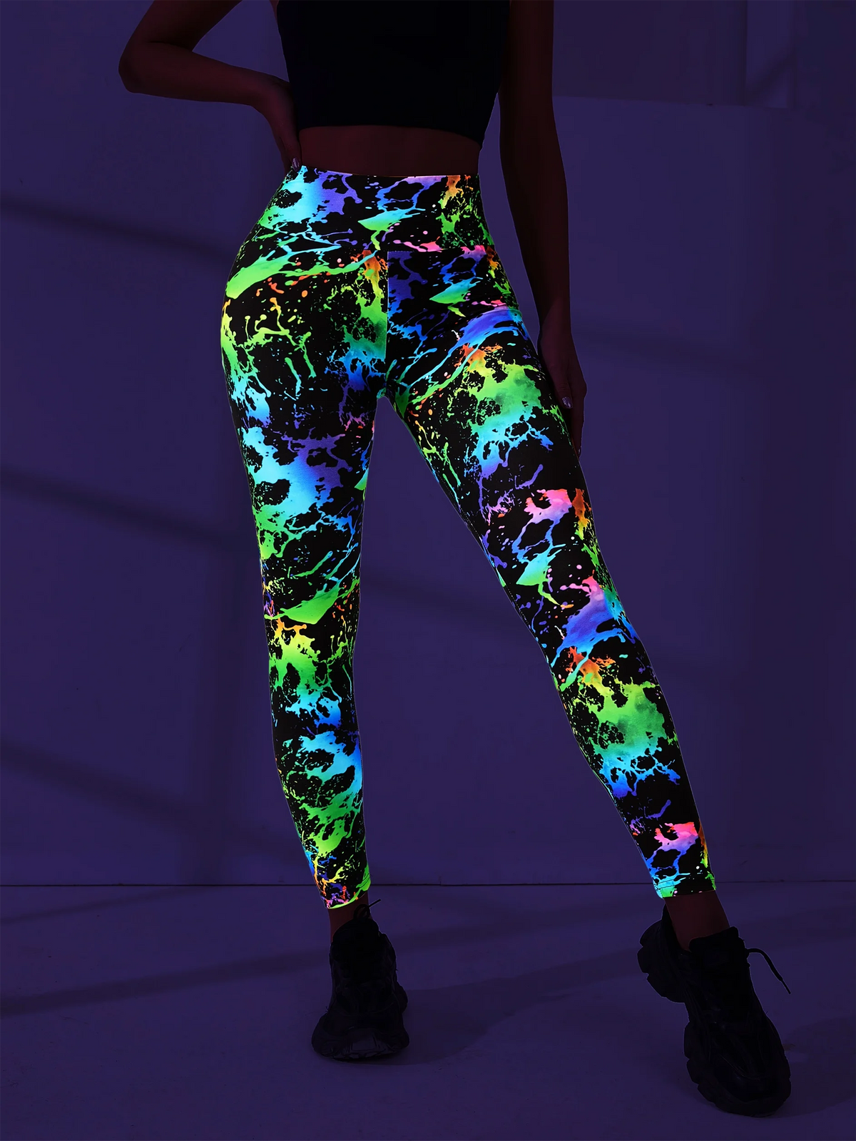 Digital 3D Print Fitness Leggings