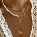 Women’s Hamsa Pendant Necklace