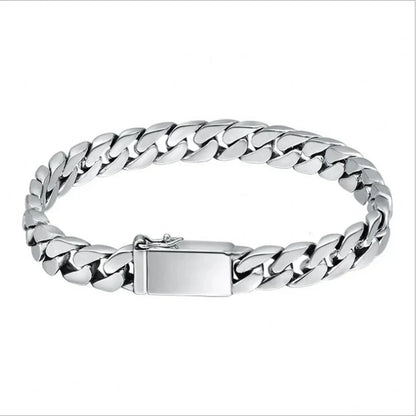 Punk Sterling Silver Bracelet