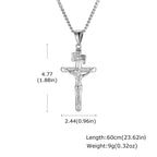 Mprainbow Waterproof Crucifix Necklace