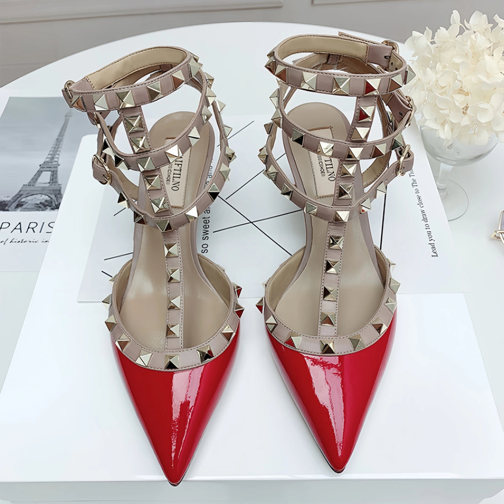 Lace-Up Ankle-Strap Sandals