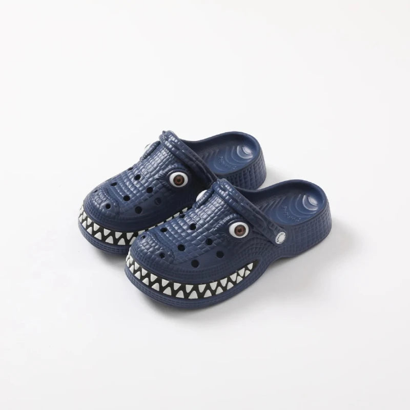 Crocodile Print House Clogs