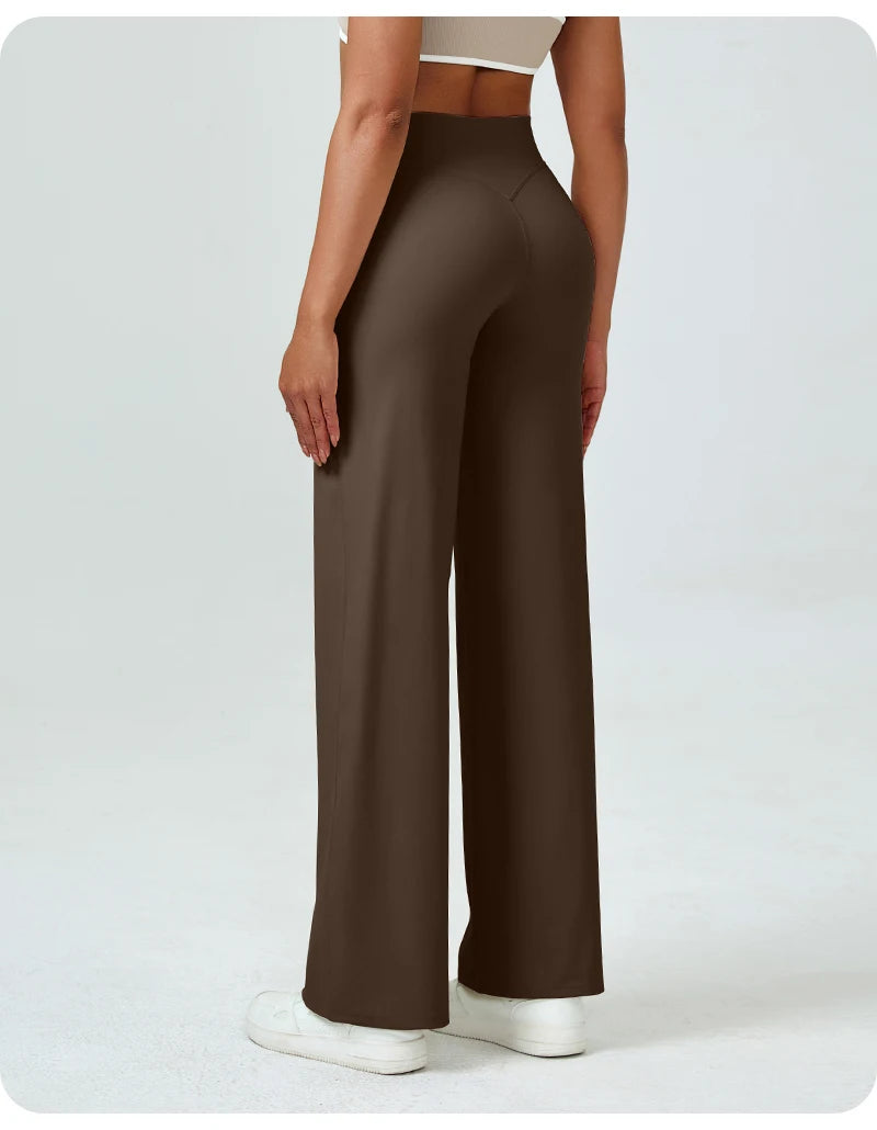 Naked-Feel Straight-Leg Yoga Pants