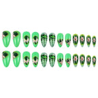 set Medium long fake nails