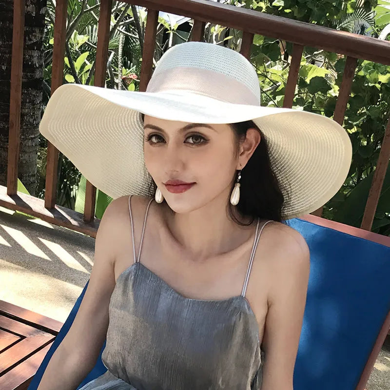 Foldable Summer Straw Hat