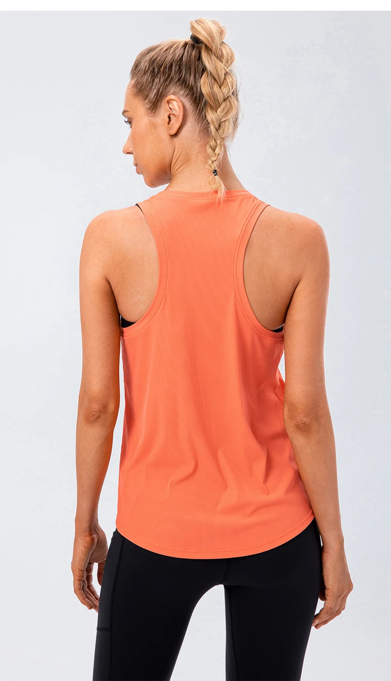 Broadcloth Sleeveless True-To-Size Fit Tank Top