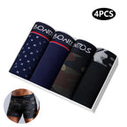 Cotton Boxers Underwear Sexy Print