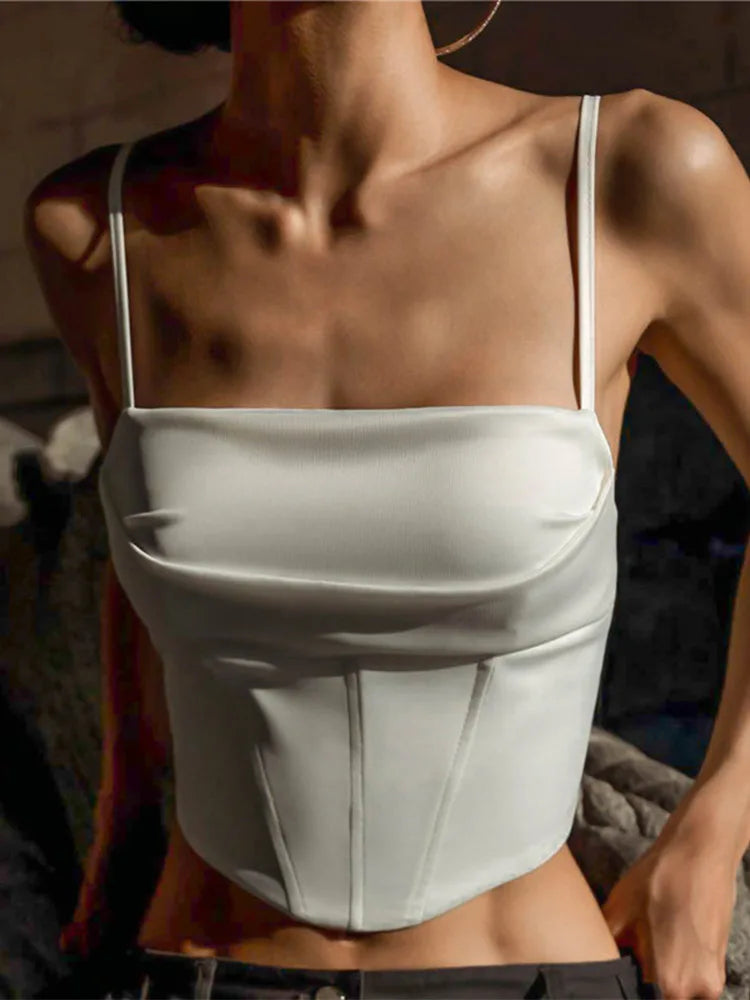 Stylish Backless Tank Top
