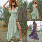 Bohemian Short-sleeve Dress