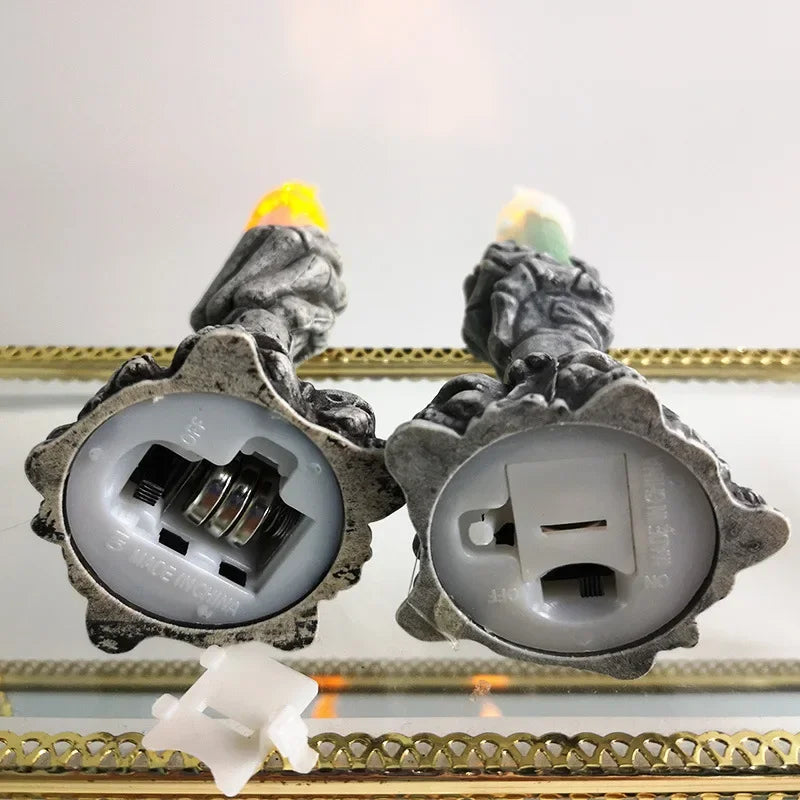 Skull Ghost LED Candle Lamp