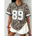 New York Leopard Graphic Tee