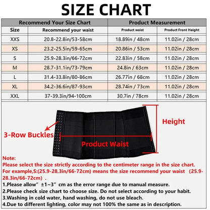 Women 6-Bone Waist Trainer Belt