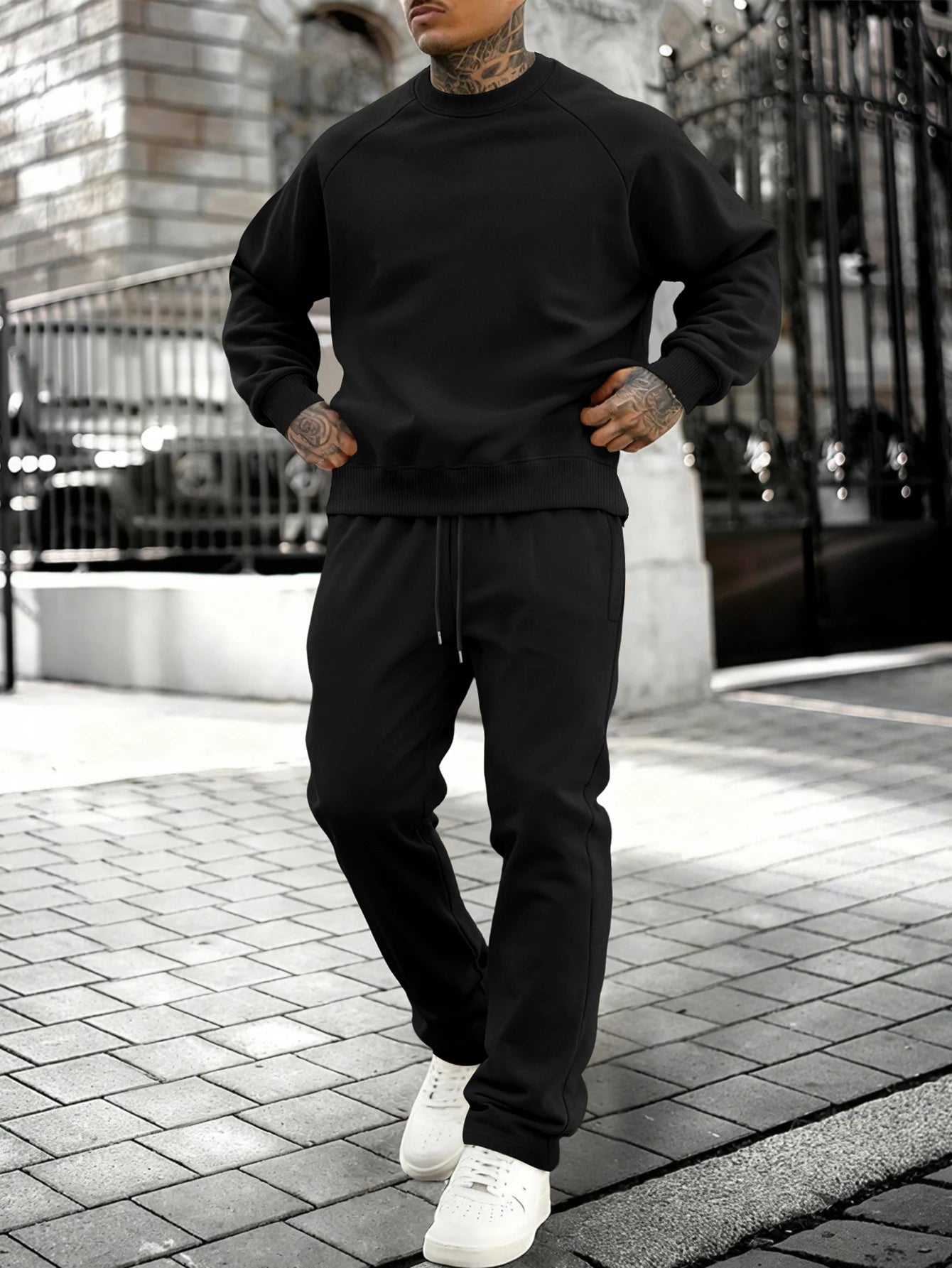 Fleece Relaxed Sportswear Casual Suit
