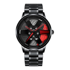 Luxfacigoo Car Wheel Quartz Watch