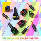 LILYCUTE Fluorescent Gel Nail Polish