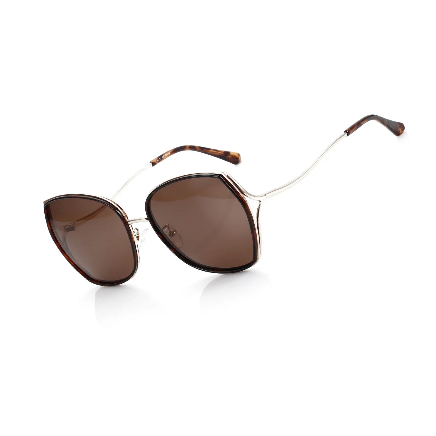 Oversized Polarized Butterfly Sunglasses
