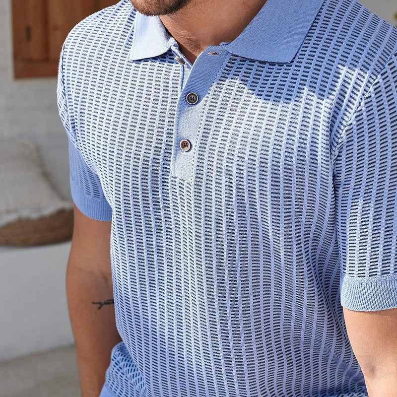 Casual Knit Summer Shirt