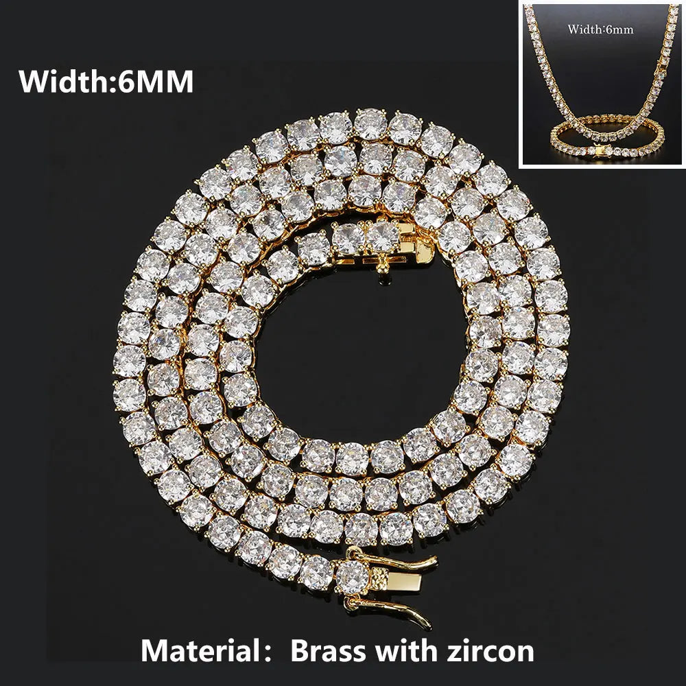 ICEBLING Iced Out CZ Tennis Necklace