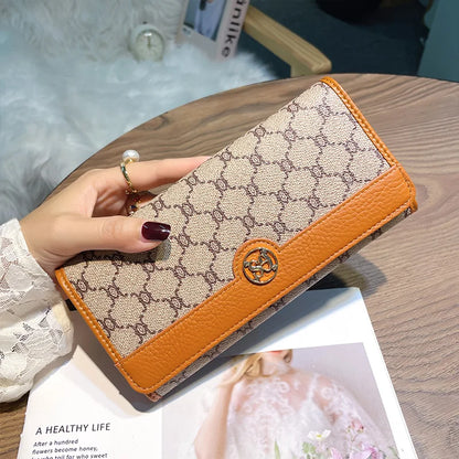 Luxury Leather Long Wallet