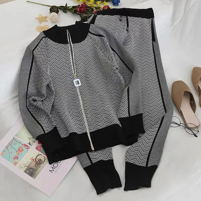 Knit Jogger Set