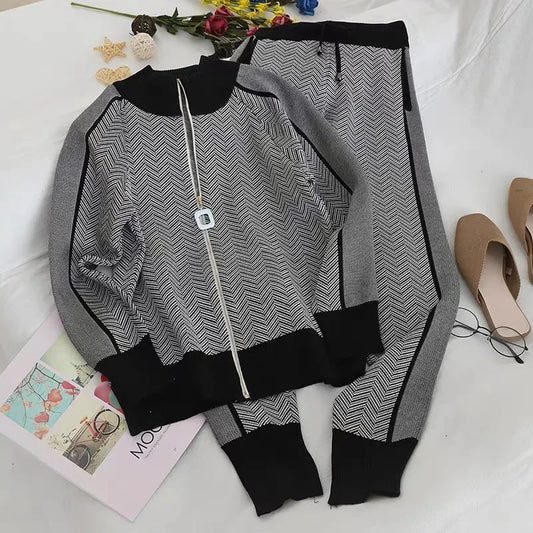 Knit Jogger Set