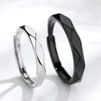 Adjustable Couple Wedding Rings